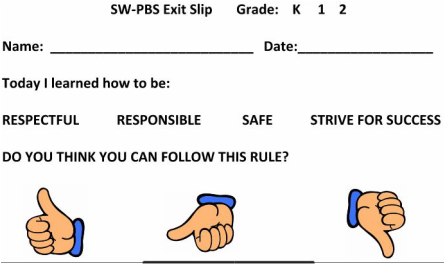SW-PBS Lesson Exit Slip-K-2nd-Counsel&Create
