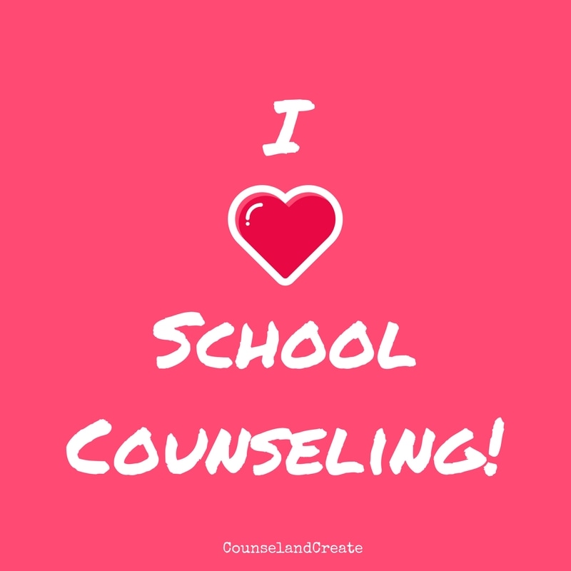 I Heart School Counseling:  Ways to Implement a Successful School Counseling Week-CounselandCreate