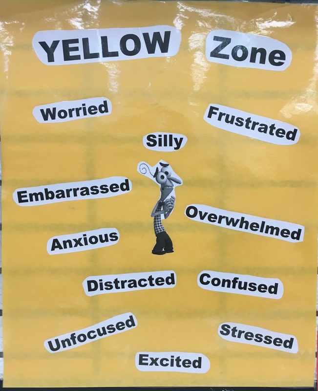 Yellow Zone, Zones of Regulation-Counsel&Create