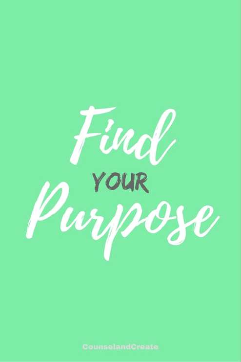 Find Your Purpose-A Word for the New Year-CounselandCreate