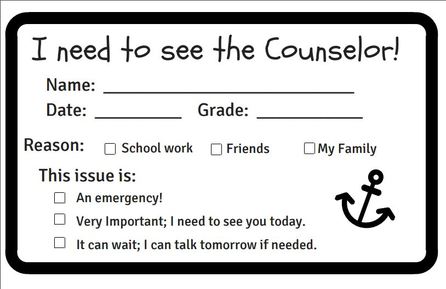 School Counselor Referral Form-Counsel&Create